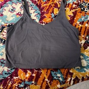 Gray Women's Sports Bra